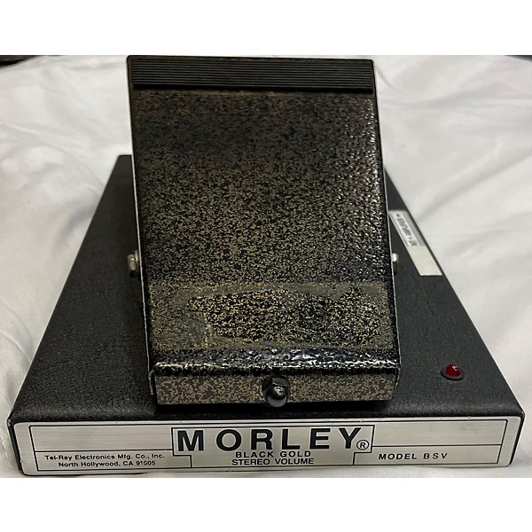 Used Morley 1970s BSV Black Gold Stereo Volume Pedal Pedal