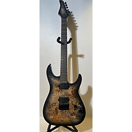 Used Schecter Guitar Research Used Schecter Guitar Research Diamond Series CR-6 Poplar Burl Solid Body Electric Guitar