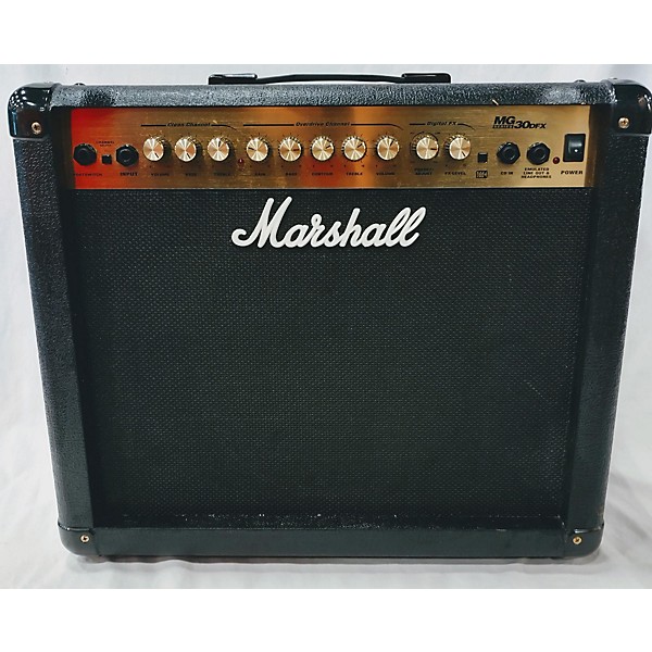 Used Marshall MG30DFX 1x10 30W Guitar Combo Amp
