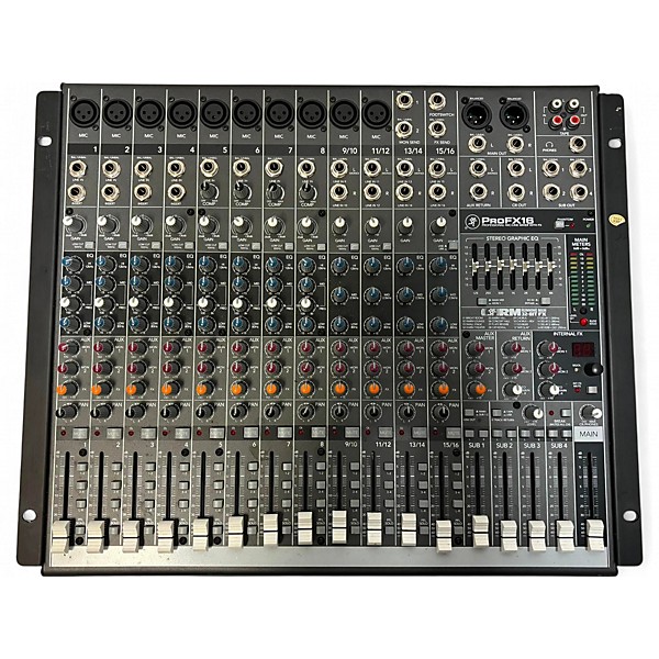 Used Mackie PROFX16 Unpowered Mixer