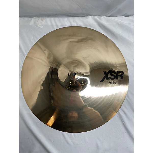 Used SABIAN 18in XSR Fast Crash Cymbal	 Cymbal