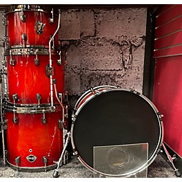 Used ddrum Used Ddrum 4 piece Dominion Ash Red Drum Kit