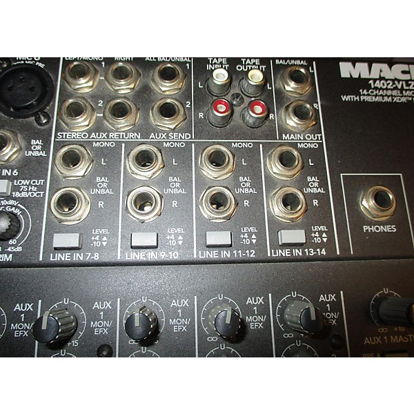 Used Mackie 1402VLZ PRO Unpowered Mixer