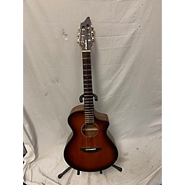 Used Breedlove Used Breedlove Discovery Dreanought Cutaway Nylon Antique Amber Classical Acoustic Electric Guitar