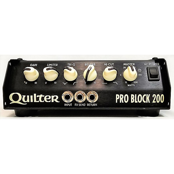 Used Quilter Labs Pro Block 200 Solid State Guitar Amp Head