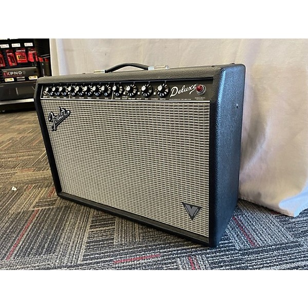 Used Fender 2010 VINTAGE MODIFIED DELUXE REVERB 1X12 Tube Guitar Combo Amp