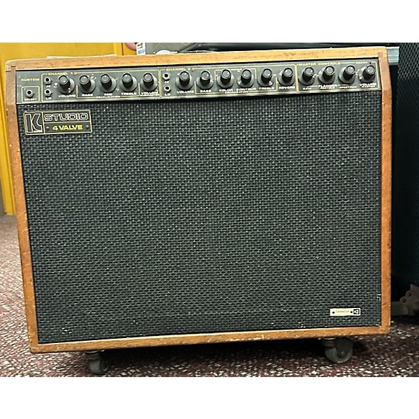 Used Kustom STUDIO 4 VALVE 2X12 Tube Guitar Combo Amp Guitar Center