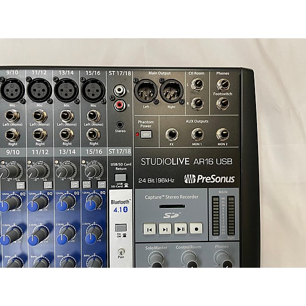 Used PreSonus STUDIO LIVE AR16 Digital Mixer