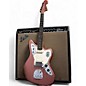 Vintage 1964 Fender Jaguar Burgundy Mist Solid Body Electric Guitar