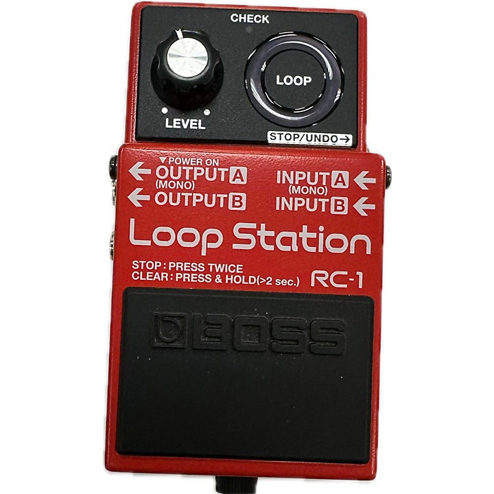 Used BOSS RC1 Loop Station Pedal | Guitar Center