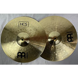 Used MEINL Used MEINL 14in HCS Hi Hat Pair Cymbal