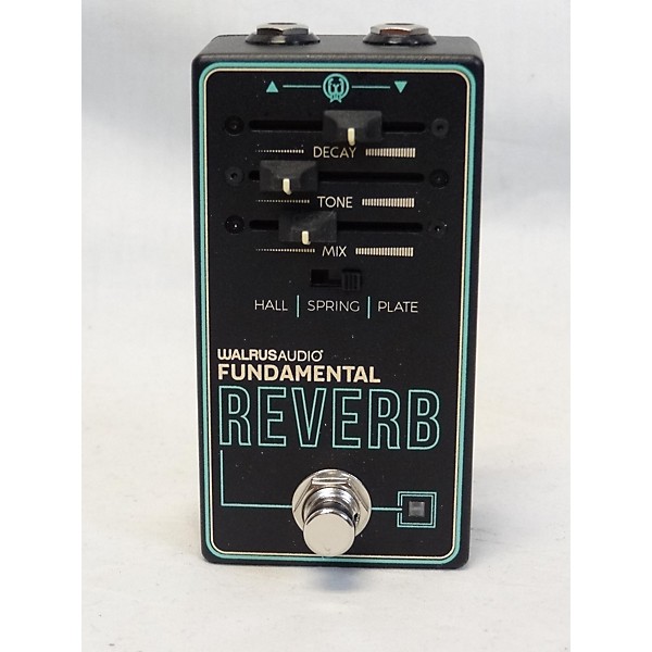 Used Walrus Audio FUNDAMENTAL SERIES REVERB Effect Pedal