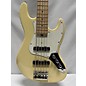 Used Used Bacchus Woodline 5 Yellow Electric Bass Guitar
