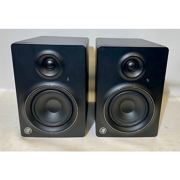 Used Mackie MR5 MKII Pair Powered Monitor