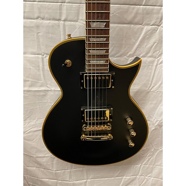 Used Used HARLEY BENTON SC CUSTOM Black And Gold Solid Body Electric Guitar