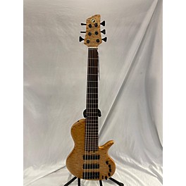 Used Genelec Used 2006 Elrick Platinum Hybrid Evolution Natural Quilted Maple Electric Bass Guitar