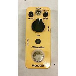 Used Mooer Used Mooer Acoustikar Pedal