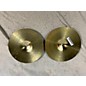 Used Wuhan Cymbals & Gongs 14in 457 Heavy Metal Pair Cymbal