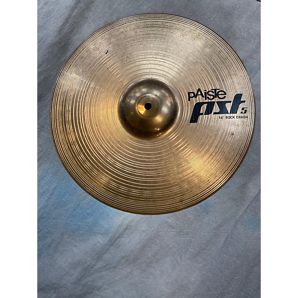 Used Paiste 16in Pst5 Rock Crash Cymbal