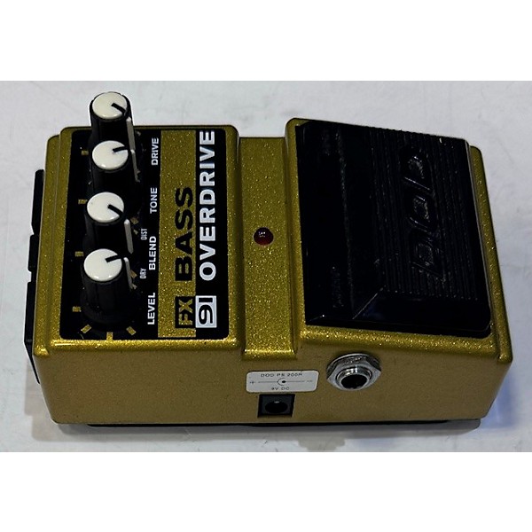Used DOD FX91 Bass Overdrive Effect Pedal