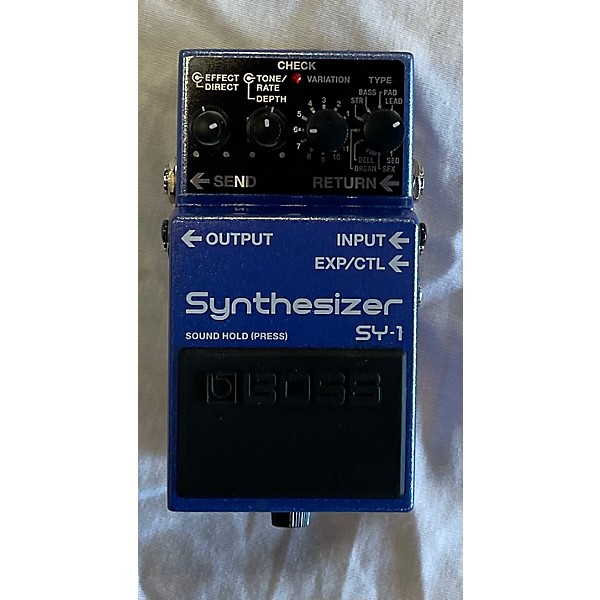 Used BOSS SY1 SYNTHESIZER Effect Pedal