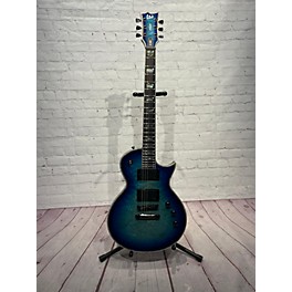 Used ESP Used ESP LTD EC1000 Deluxe Ocean Blue Burst Solid Body Electric Guitar