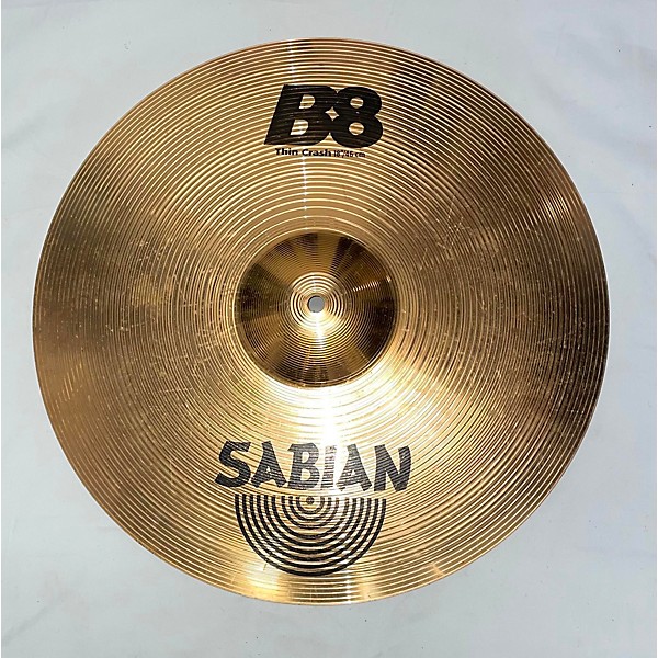 Used SABIAN 18in B8 Thin Crash Cymbal