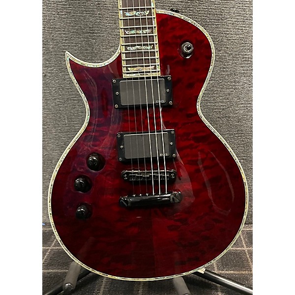 Used ESP LTD EC1000S Left Handed Electric Guitar