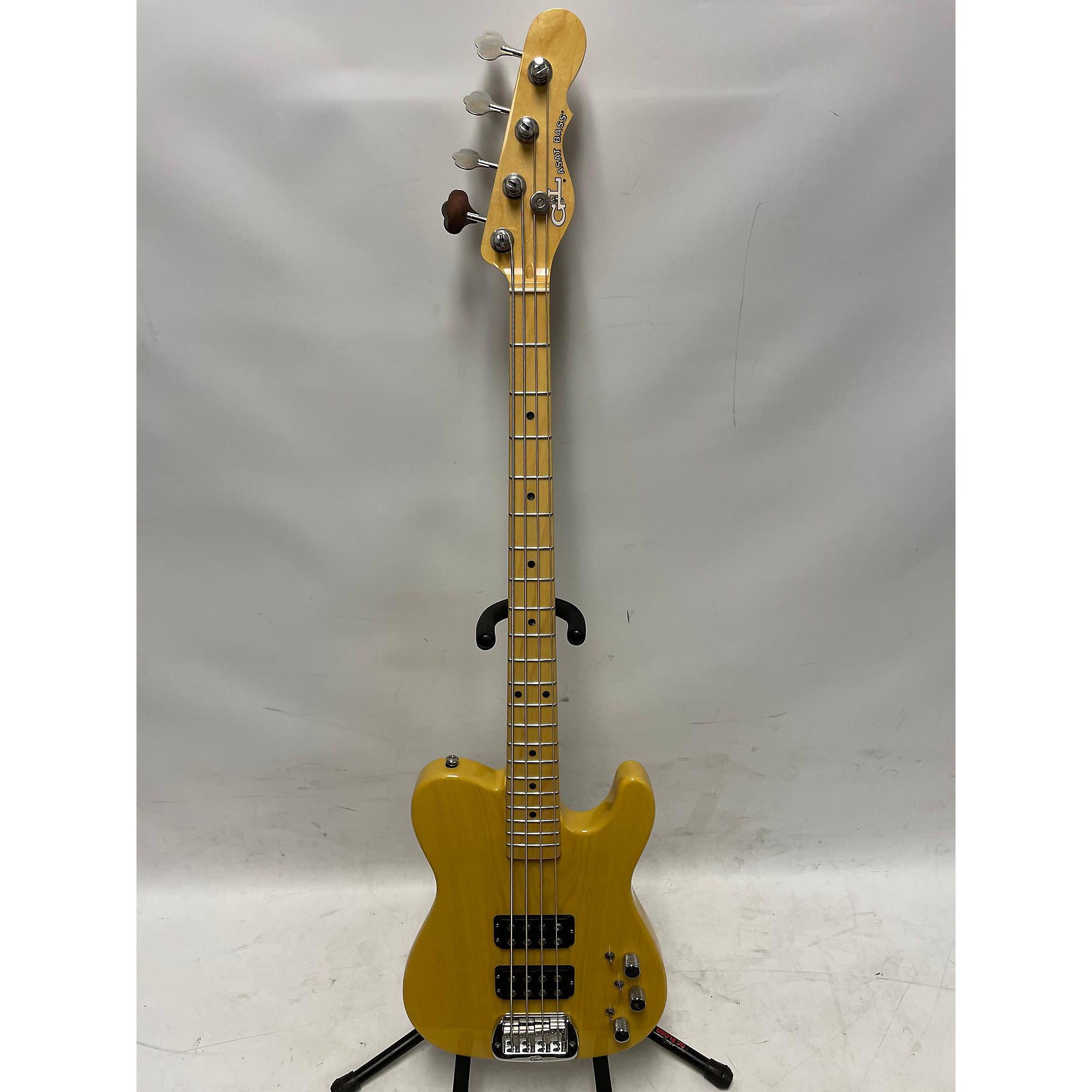 Used G&L ASAT Bass Electric Bass Guitar Blonde | Guitar Center