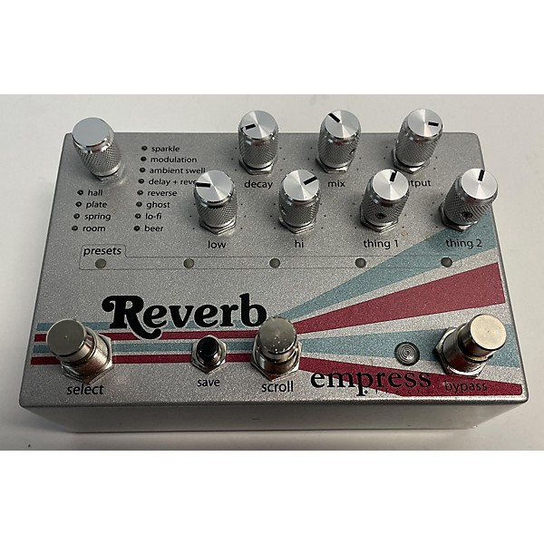Used Empress Effects REVERB Effect Pedal