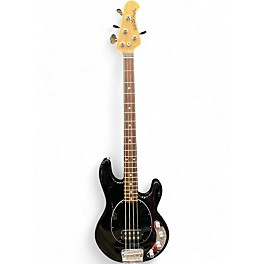 Used Ernie Ball Music Man Stingray 4 String Black Electric Bass Guitar