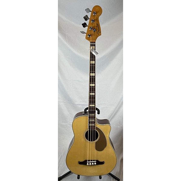 Used Fender Kingman Acoustic Electric Bass Acoustic Bass Guitar