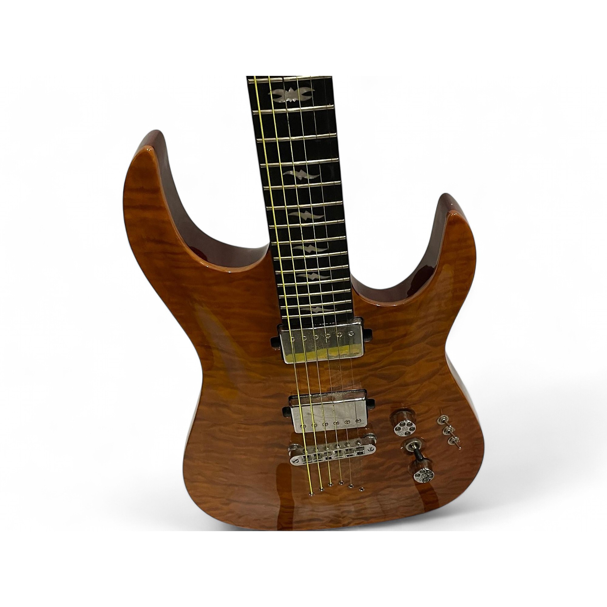 Used B.C. Rich Used B.C. Rich QX6 assassin Amber Solid Body