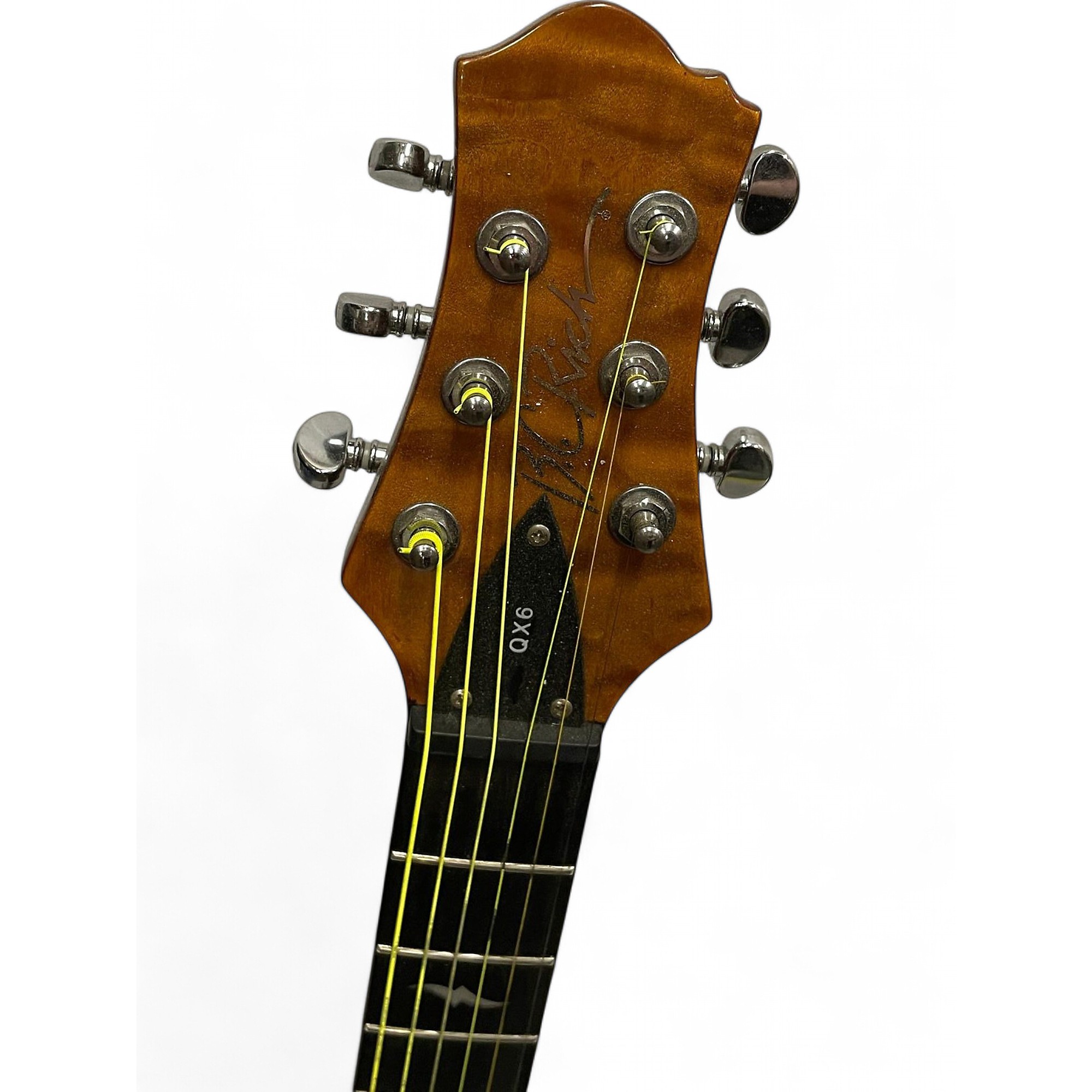 Used B.C. Rich Used B.C. Rich QX6 assassin Amber Solid Body