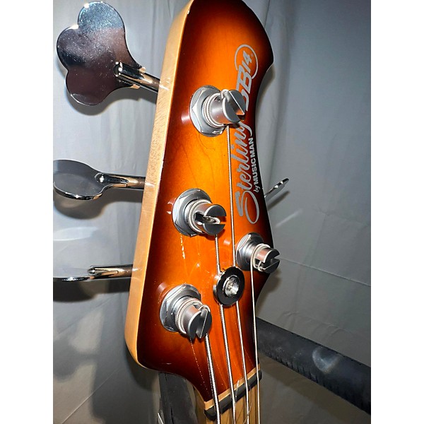 Used Sterling By Music Man SB14 Electric Bass Guitar 2 Color Sunburst ...