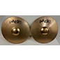 Used Paiste 14in 201 BRONZE PAIR Cymbal thumbnail