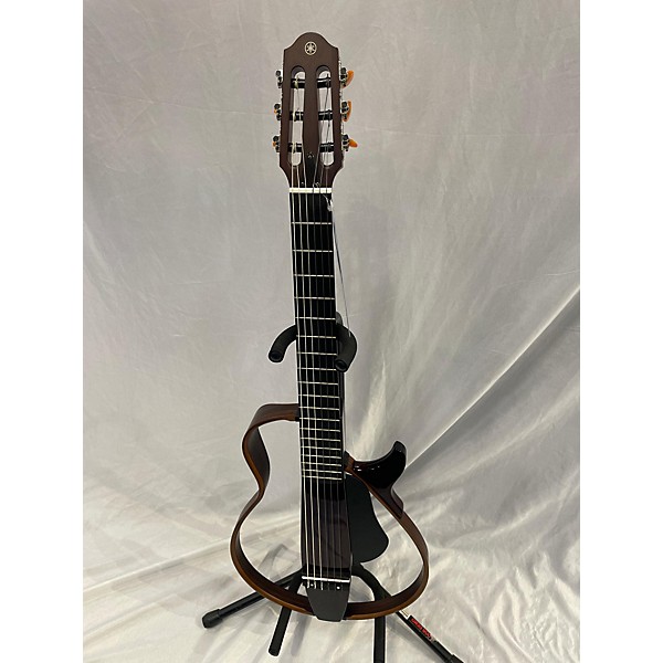 Used Yamaha SLG200N Classical Acoustic Electric Guitar Walnut | Guitar ...