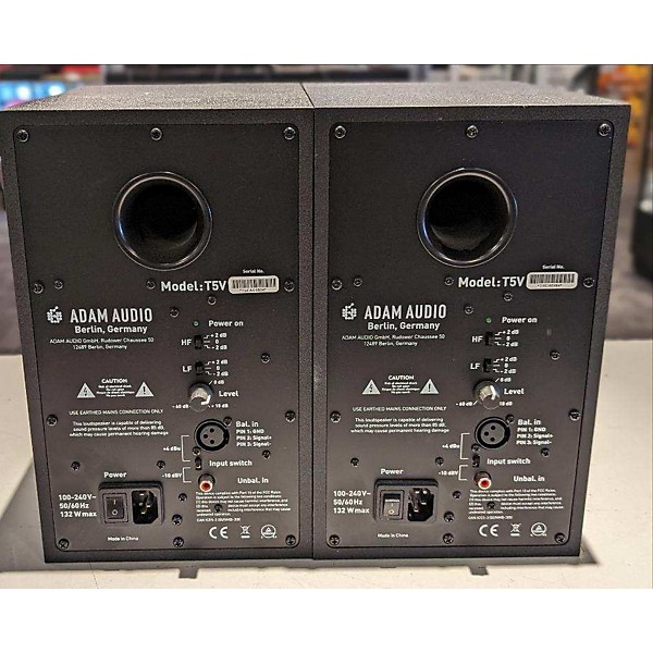 Used ADAM Audio T5V PAIR Powered Monitor