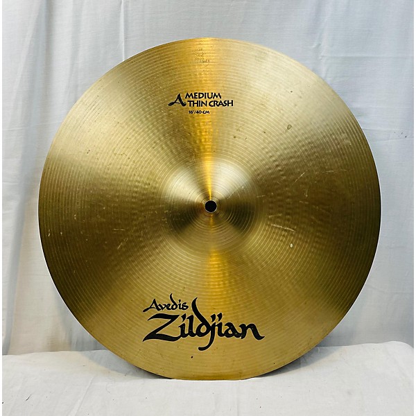 Used Zildjian 16in AVEDIS MEDIUM THIN CRASH Cymbal