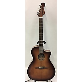 Used Fender Used Fender California Newporter Classic Aged Cognac Burst Acoustic Electric Guitar