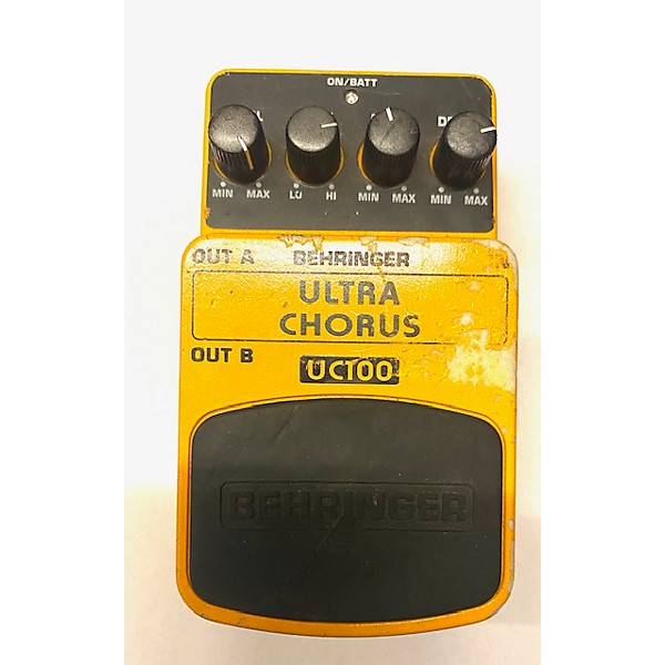 Used Behringer UC100 Ultra Chorus Effect Pedal