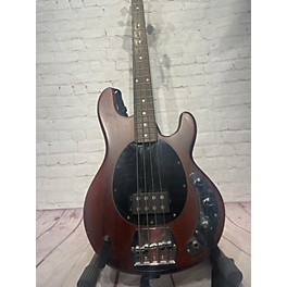 Used Sterling by Music Man Used Sterling By Music Man Sub 4 Worn Brown Electric Bass Guitar