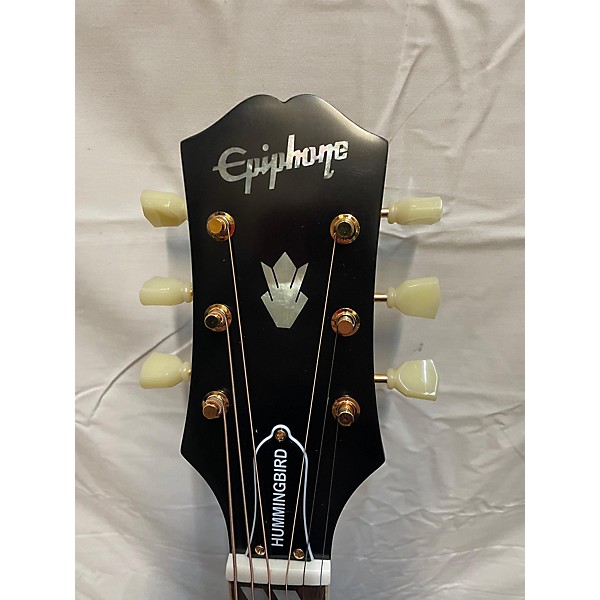 Used Epiphone INSPIRED BY HUMMING BIRD Acoustic Electric Guitar Natural