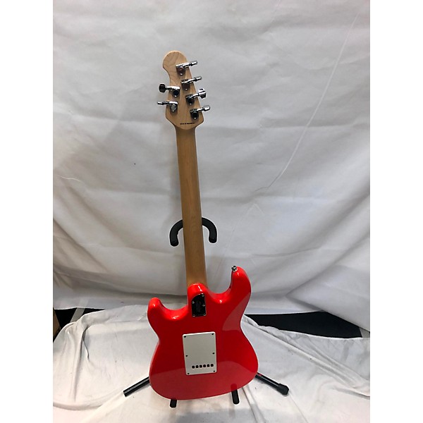 Used Sterling by Music Man Used Sterling By Music Man CUTLASS RED Solid Body Electric Guitar