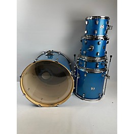 Used Ludwig Used Ludwig 5 piece Element Evolution Blue Sparkle Drum Kit