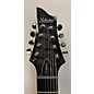 Used Schecter Guitar Research Used Schecter Guitar Research Banshee-8 P Left Handed Trans Black Solid Body Electric Guitar