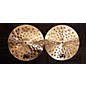 Used MEINL 15in PURE ALLOY EXTRA HAMMERED HI HAT PAIR Cymbal thumbnail