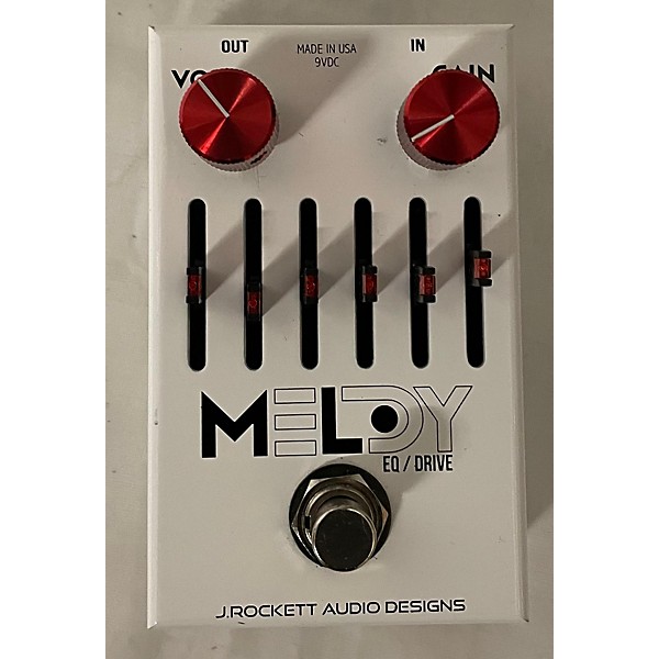 Used J.Rockett Audio Designs MELODY EQ/DRIVE Effect Pedal