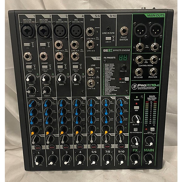 55％以上節約 ミキサー MACKIE ProFX10v3 Pro Effects FX10 Console v3 ...