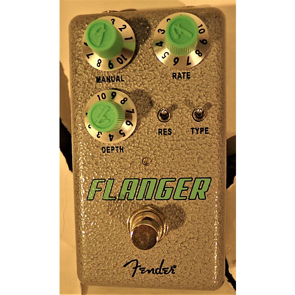 Used Fender Hammertone Flanger Effect Pedal